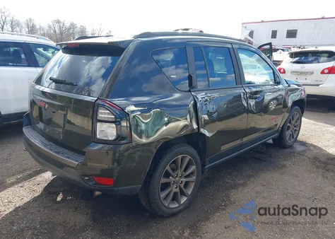 2016 Jeep Compass 75Th Anniversary из США, поврежденный, VIN 1C4NJDBB1GD809941